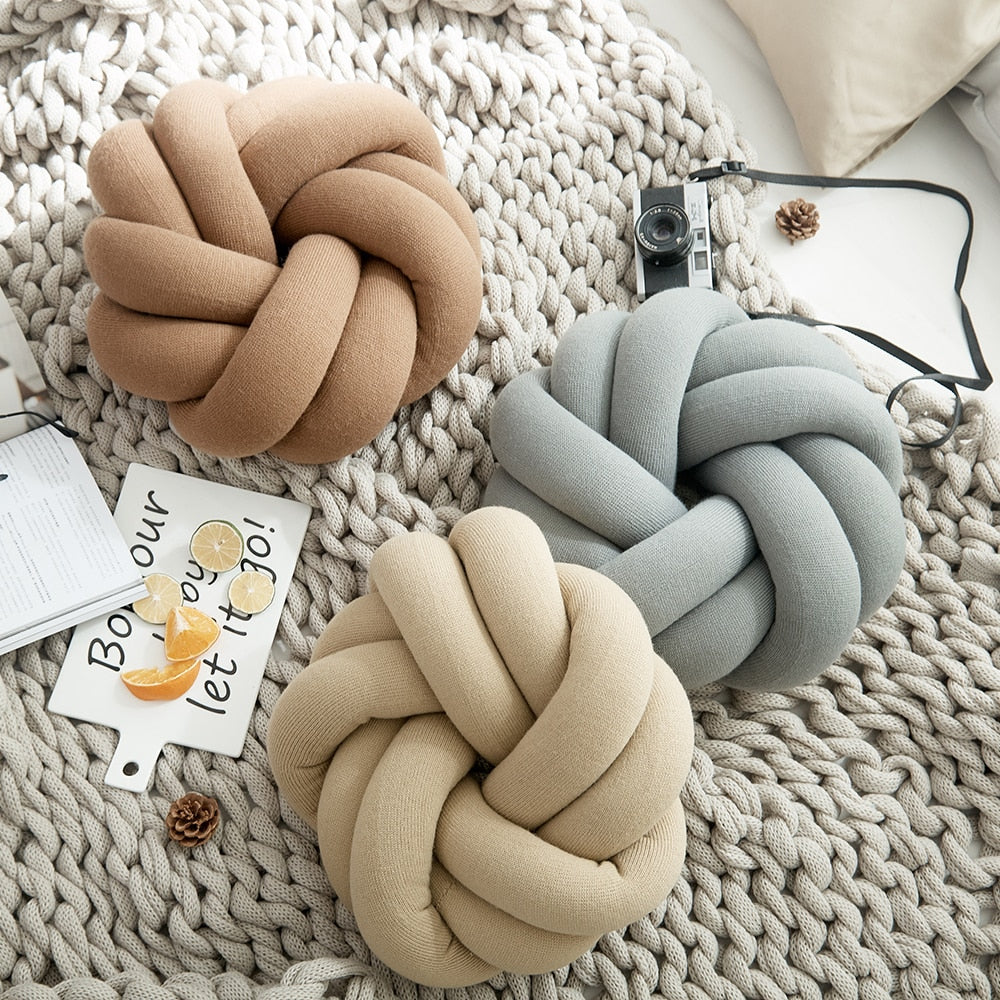 The Hand Knot Cushion